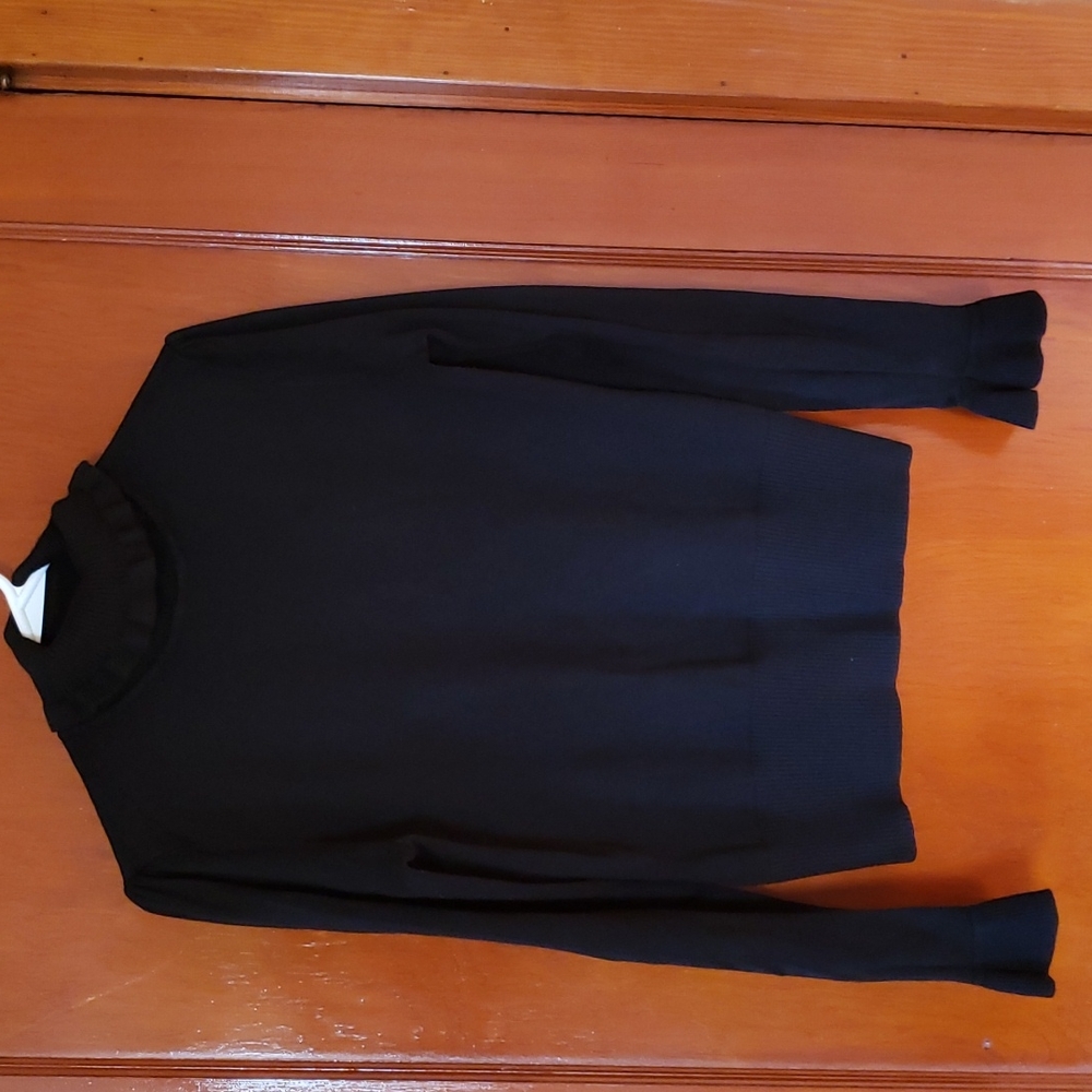 Ruffled sweater